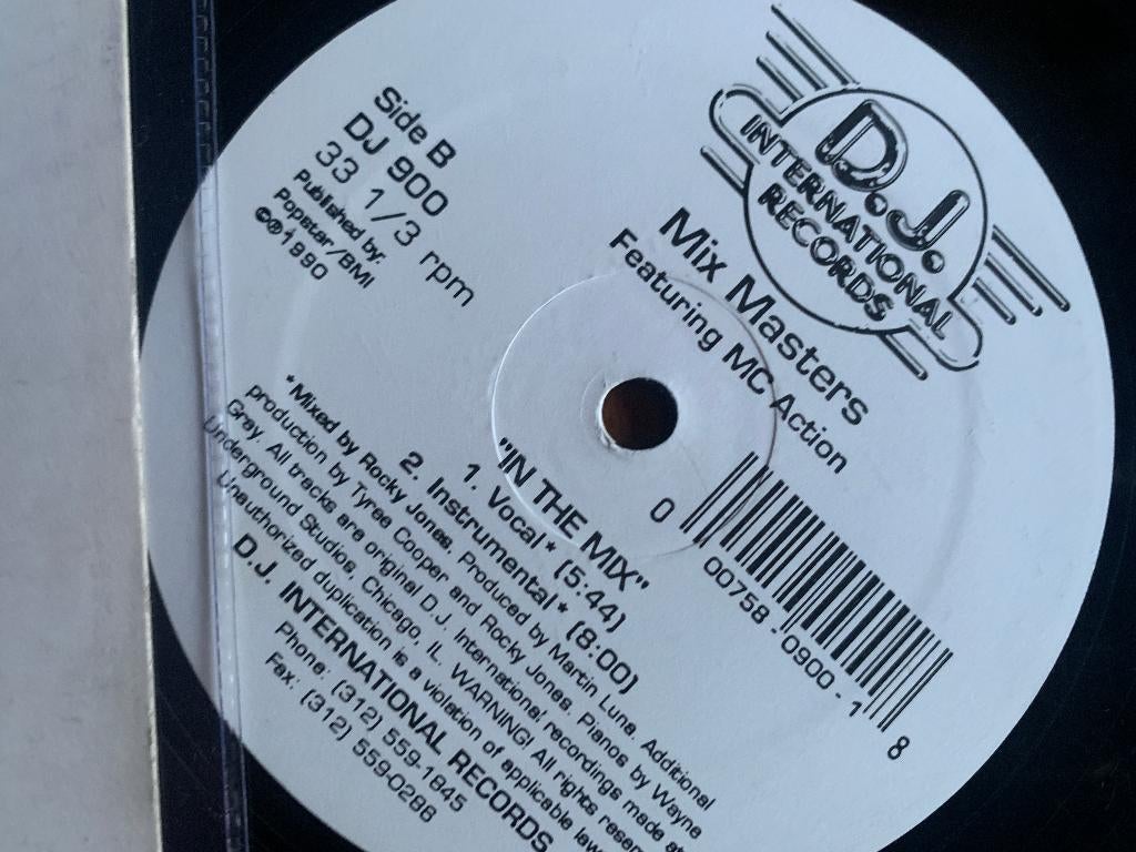 Mix Masters Featuring MC Action – In The Mix, Ophalen of Verzenden