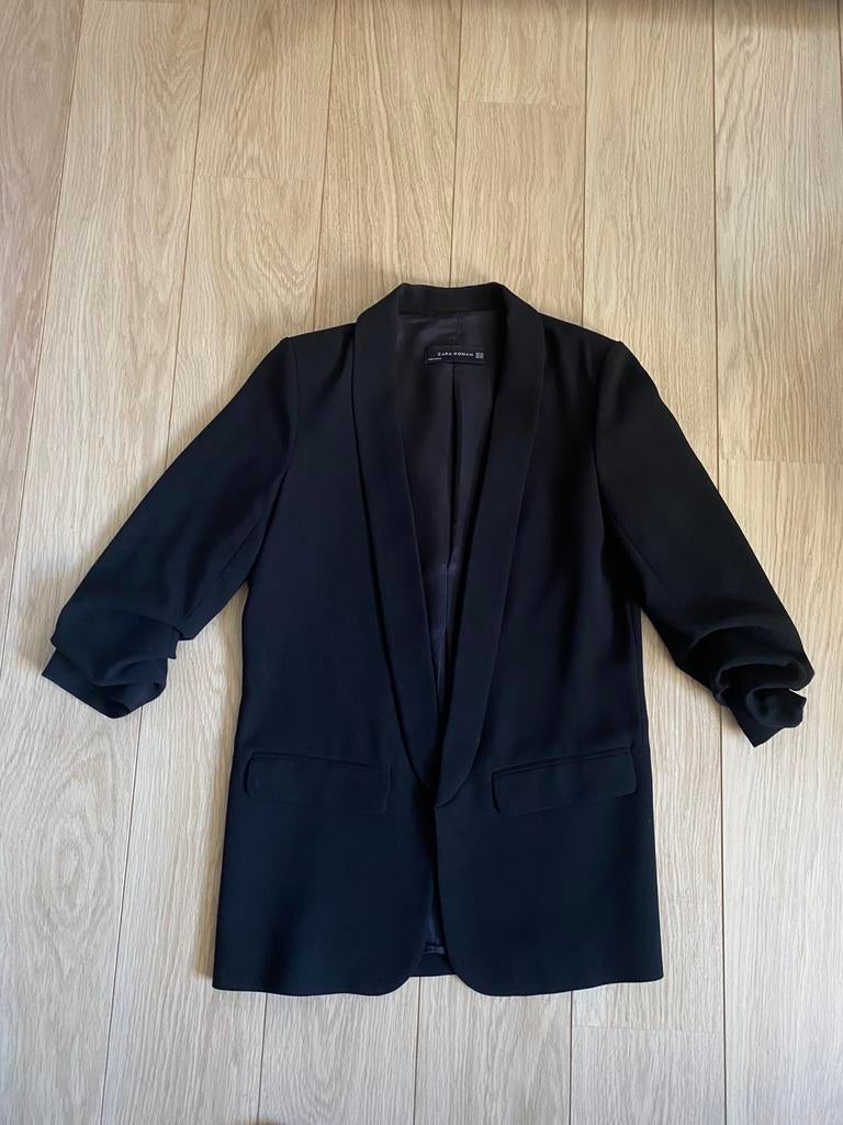 Jasje, Kleding | Dames, Jasjes, Kostuums en Pakken, Verzenden, Zwart, Zo goed als nieuw, Jasje