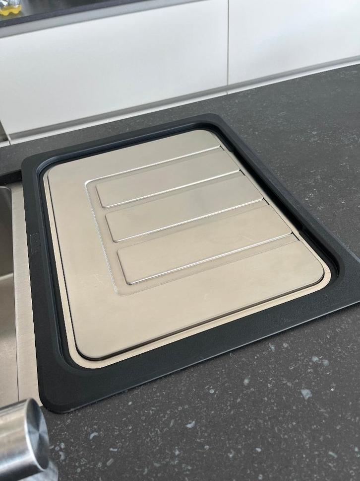 FRANKE afdruipblad, Bricolage & Construction, Sanitaire, Comme neuf, Autres types, Inox, Enlèvement