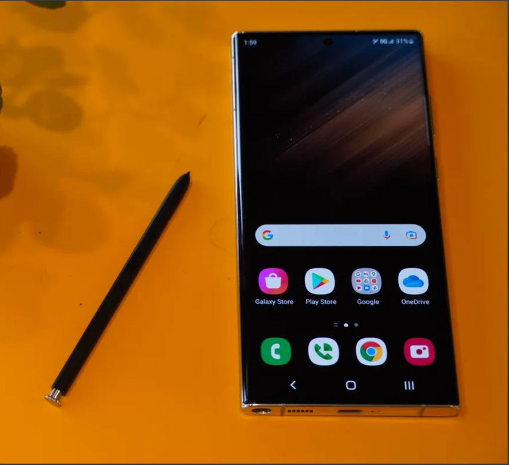 Samsung Galaxy S22 Ultra, 10 mégapixels ou plus, Comme neuf, Enlèvement, Sans abonnement