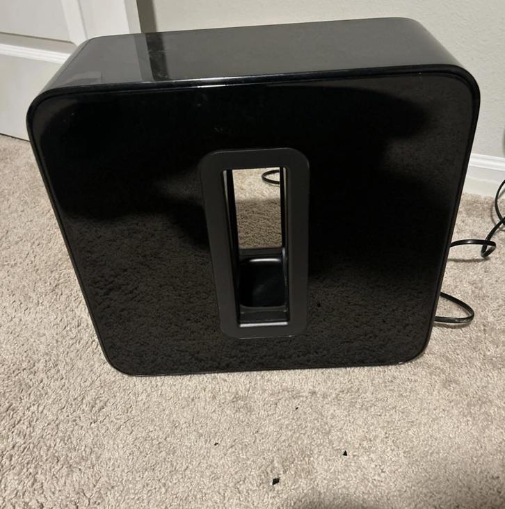 Sonos Sub Gen 2 Zwart *Als Nieuw*, Audio, Tv en Foto, Soundbars, Zo goed als nieuw, Bluetooth, Met ingebouwde subwoofer, Met externe subwoofer