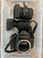 Pentax 67 (defect) + lenzen, Audio, Tv en Foto, Ophalen, Zo goed als nieuw, Pentax
