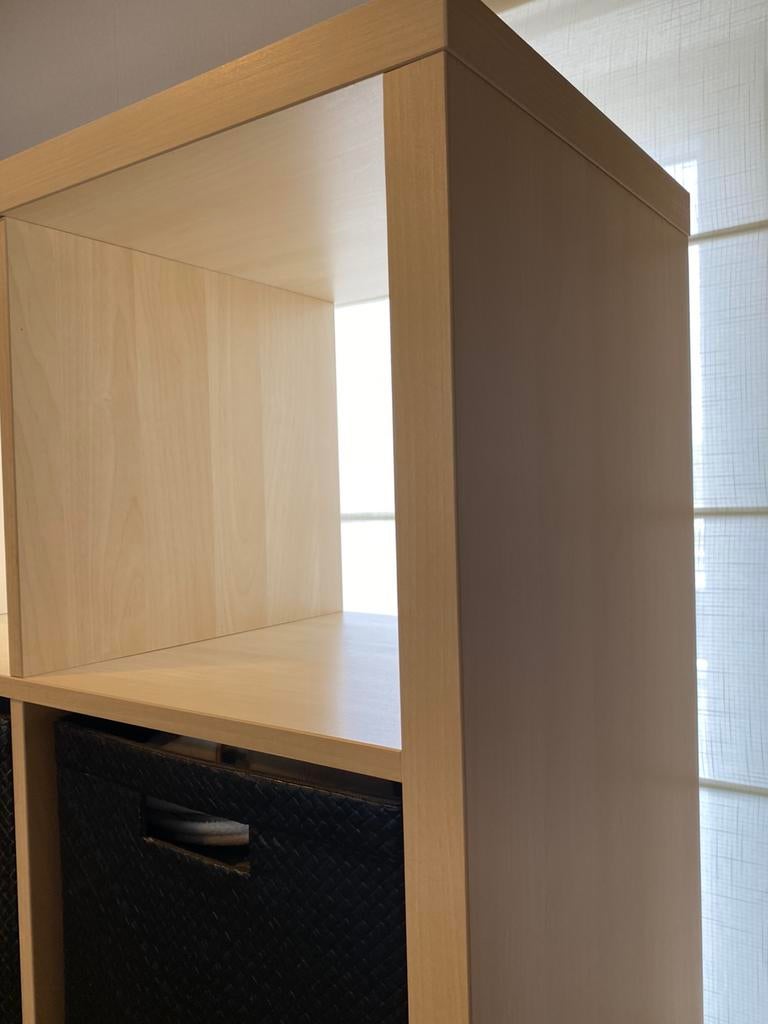 Armoire Kallax avec tiroirs et bacs de rangement, Maison & Meubles, Enlèvement, Comme neuf