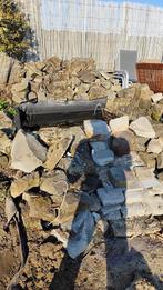 Gros bloc de pierre bleue à donner, Enlèvement