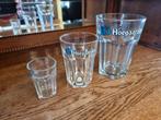 Zeldzame set Hoegaarden glazen in 3 formaten, Verzamelen, Ophalen