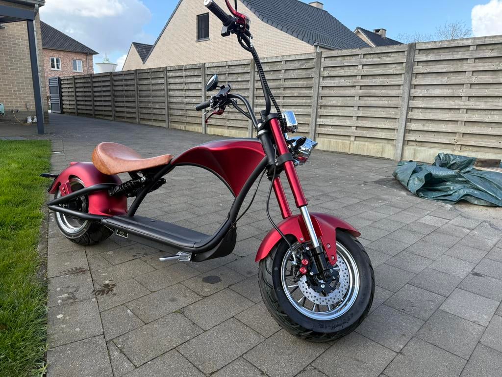Mangosteen scooter, Vélos & Vélomoteurs, Vélomoteurs & Scooters bridés, Comme neuf, Électrique, Enlèvement