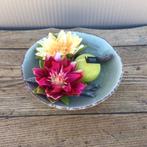 Mooie keramieken schaal met decoratie, Enlèvement ou Envoi, Comme neuf, Porcelaine ou Céramique, Balance