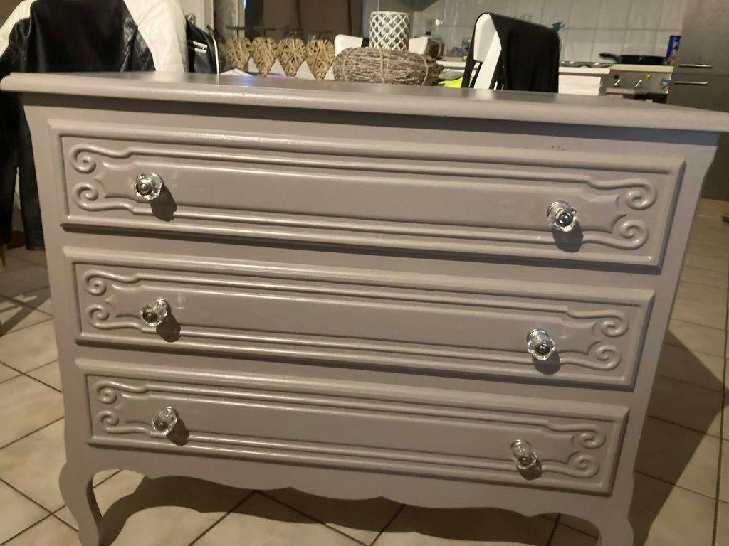 Landelijke Ladekast, 3 ou 4 tiroirs, 25 à 50 cm, Comme neuf, Landelijk