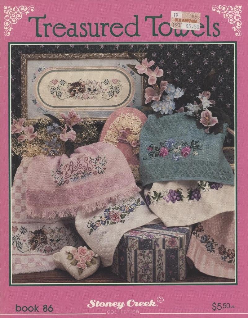 Serviettes précieuses Stoney Creek Book 86, Enlèvement ou Envoi, Comme neuf, Broderies à la main, Patron