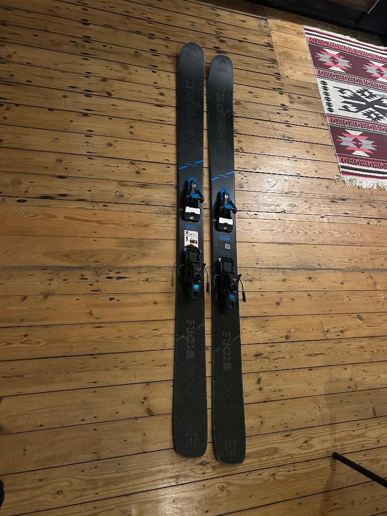 Head Kore 117 + Salomon S-LAB Tour Bindings + Skins, Ophalen, Head, 180 cm of meer, Gebruikt