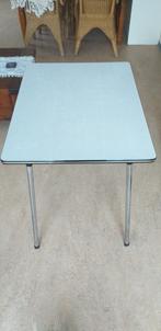 Vintage rechthoekig tafelke uit oude tijd.Meeneem prijs., Antiek en Kunst, Ophalen