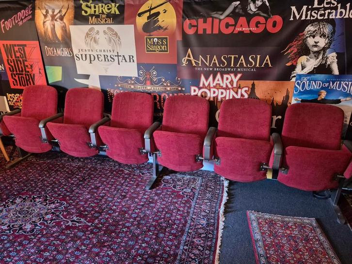Bioscoop-/theaterstoeltjes, Huis en Inrichting, Zetels | Zetels, Ophalen