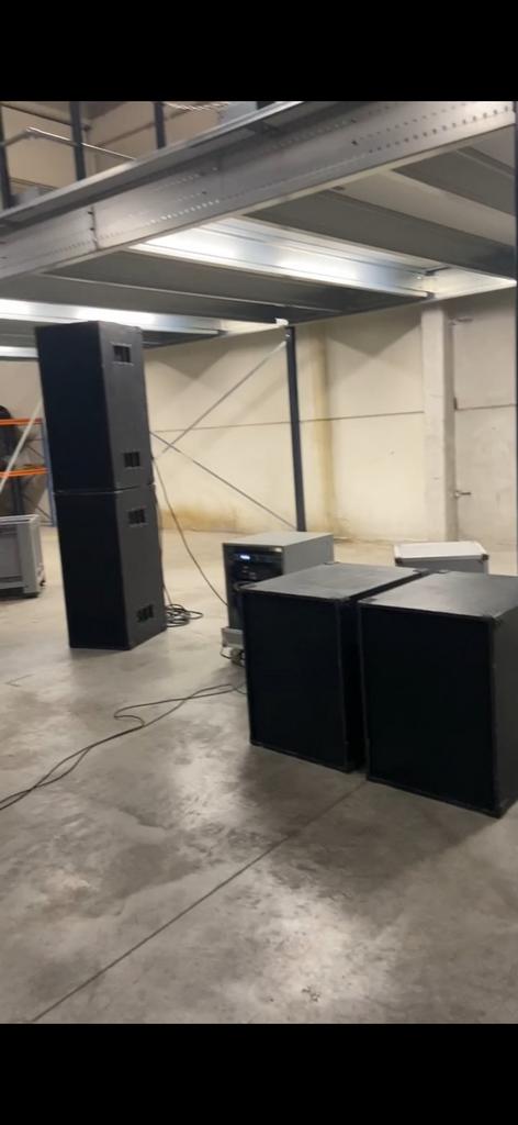 Set de sons personnalisé complet JBL/EV, TV, Hi-fi & Vidéo, Appareils professionnels, Utilisé, Enlèvement ou Envoi