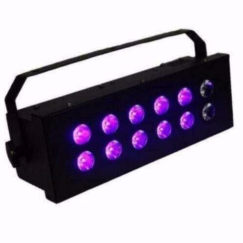 Dmx matrix Black Light UV Stroboscoop 12 x 3Watt, Ophalen of Verzenden, Nieuw