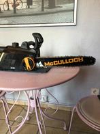 Mcculloch elektrische kettingzaag als nieuw, Ophalen, Zo goed als nieuw, Overige soorten, Mac Culloch