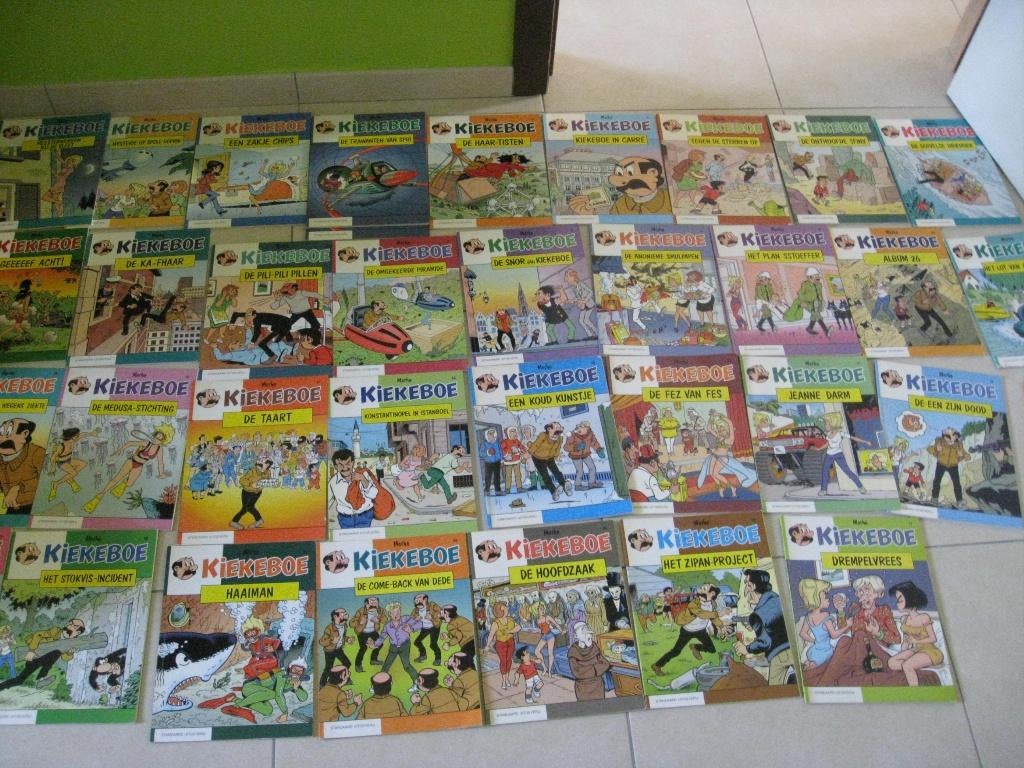 strips Kiekeboe, Livres, BD, Enlèvement