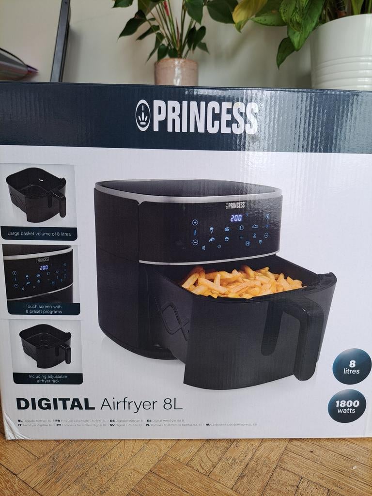 Friteuse Princess Airfryer XXL 8 litres, Electroménager, Friteuses à air, Enlèvement, Friteuse à air