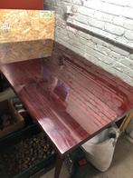 Table vintage salle à manger + rallonges, Maison & Meubles, Tables | Tables à manger, 100 à 150 cm, Cinq personnes ou plus, Vintage