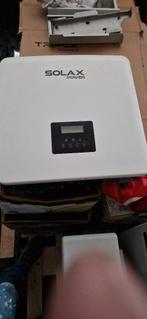 Omvormer solax x3 max 12kw met 2 battery's van 5.8kw, Ophalen of Verzenden, Zo goed als nieuw, Compleet systeem, 200 wattpiek of meer