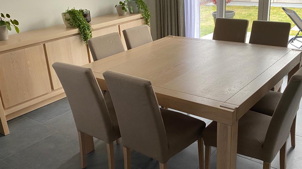 Eetkamer, Ophalen, Gebruikt, Hedendaags, 6 tot 8 stoelen