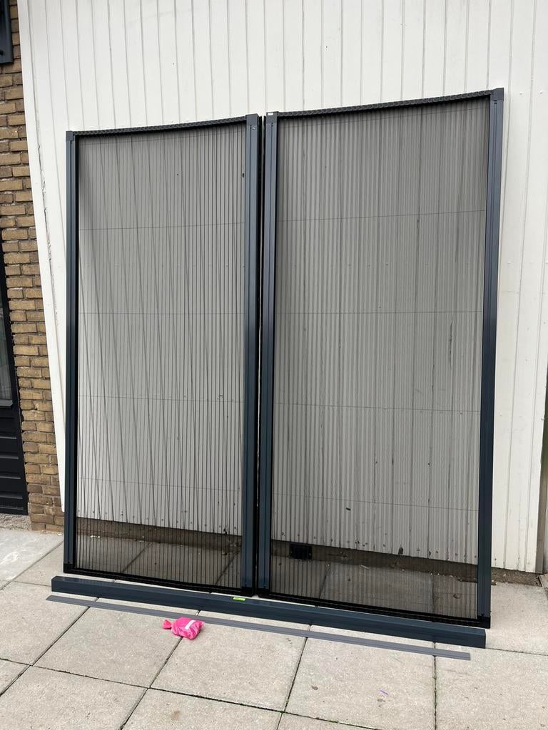 Luxaflex hordeuren in plissé (nieuw) 220x260 (dubbelzijdig), Doe-het-zelf en Bouw, Raamkozijnen en Schuifdeuren, Nieuw, 150 tot 225 cm