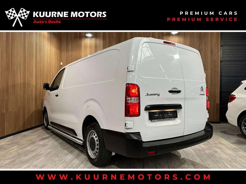 Citroën Jumpy 2.0HDI L3 Gps/Cam360 €18.595+BTW *1j garant, Auto's, Bestelwagens en Lichte vracht, Stof, Gebruikt, Citroën, Wit