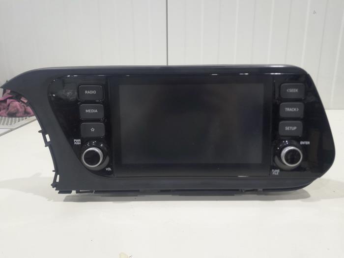 Radio van een Hyundai Bayon, Auto-onderdelen, Elektronica en Kabels, Hyundai, Gebruikt, 3 maanden garantie, Ophalen of Verzenden