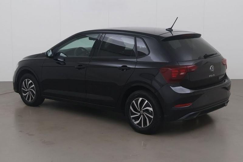 Volkswagen Polo 1.0 TSI Life 115 AT, Auto's, Gebruikt, https://public.car-pass.be/vhr/dee3018a-c745-4030-b7b7-ad5e23da9f30, Overige bekleding