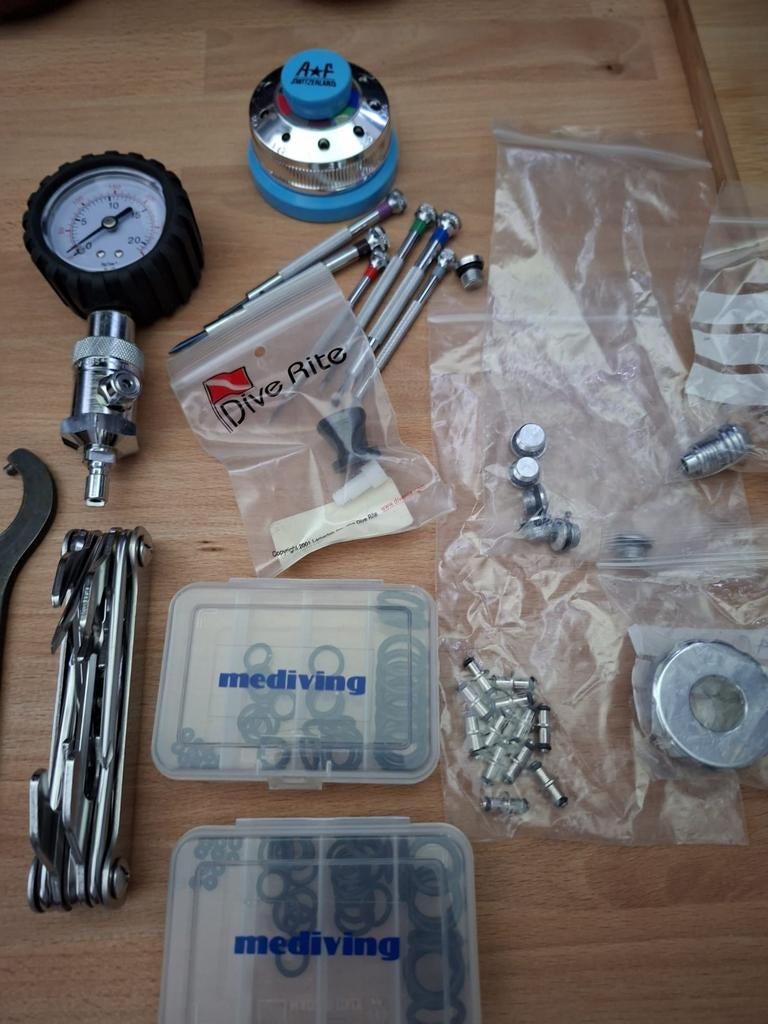 Matériel de plongée - Entretient et dépannage, Enlèvement