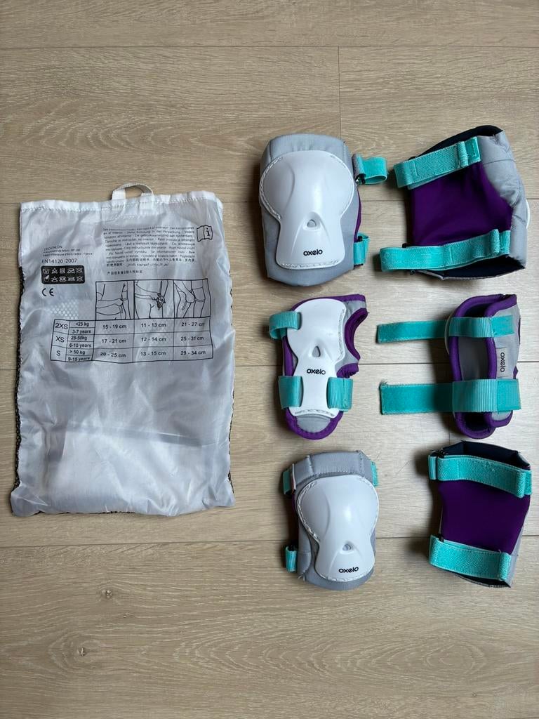 Set beschermers kinderen voor skates,step,skateboard, Ophalen, Zo goed als nieuw, Kinderen