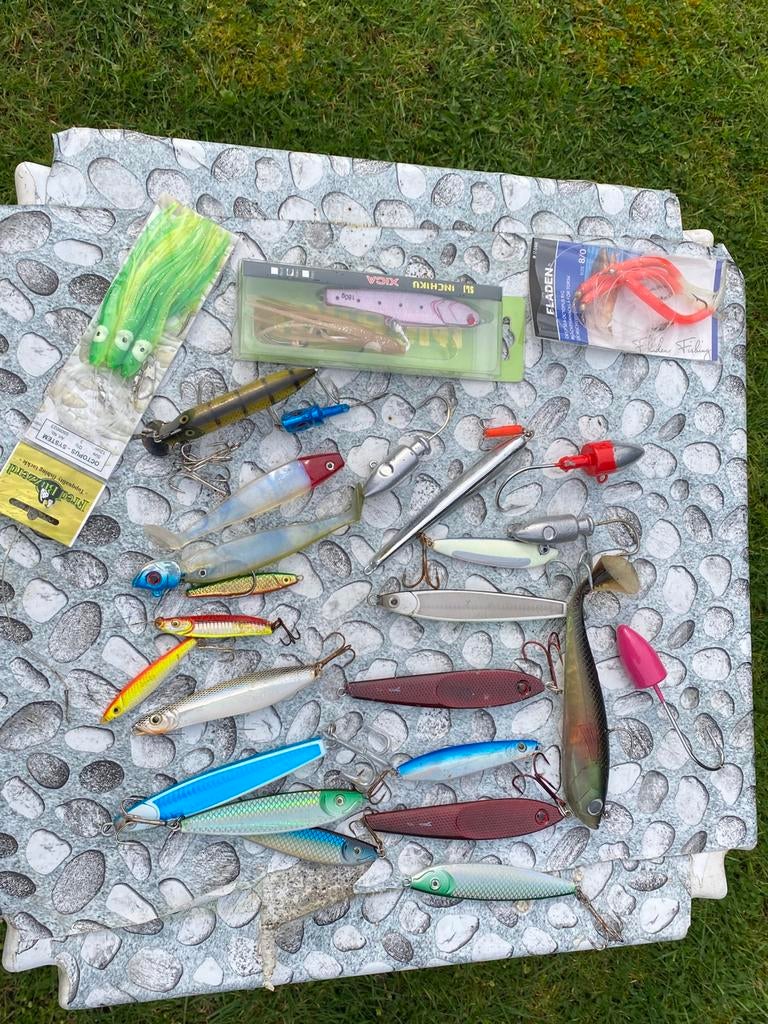 Pilkers en loodkoppen en chats zeevissen, Ophalen, Zo goed als nieuw