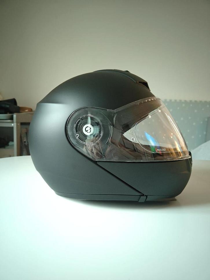 Schuberth C4 Basic Helm – maat XS(53-54) – zo goed als nieuw, Motoren, Kleding | Motorhelmen, Dames, Systeemhelm, XS, Overige merken