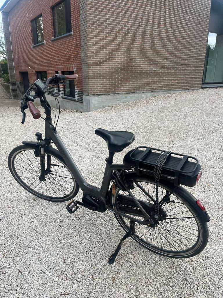 Qwic electrische fiets (vrouwenfiets) NIEUWE BATTERIJ!, Ophalen, Gebruikt, 50 km per accu of meer, Qwic