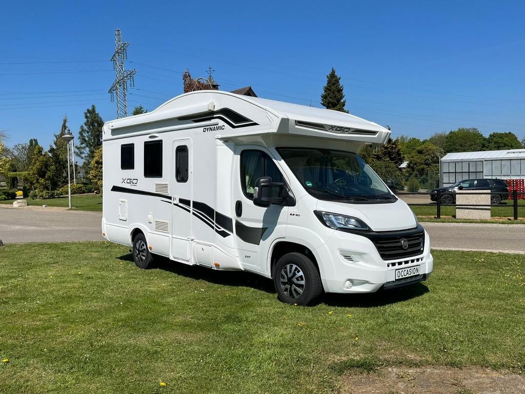 Zeer nette xgo Fiat 2019, Caravans en Kamperen, Mobilhomes, Particulier, tot en met 4, Half-integraal, Fiat, Fiat, Diesel, Handgeschakeld