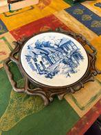 Sous-verre en carrelage encadré en fonte japonaise antique, Enlèvement ou Envoi