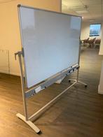 Whiteboard (190h x 200b -> schrijf opp. 120h x 180b), Enlèvement, Mobile, Comme neuf, Tableau blanc
