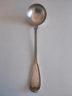 Oude grote zilveren pollepel van 32 cm, Antiek en Kunst, Antiek | Zilver en Goud, Ophalen of Verzenden, Zilver