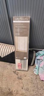 Store venitien bois blanc 60x130 NEUF, Huis en Inrichting, Ophalen, Wit