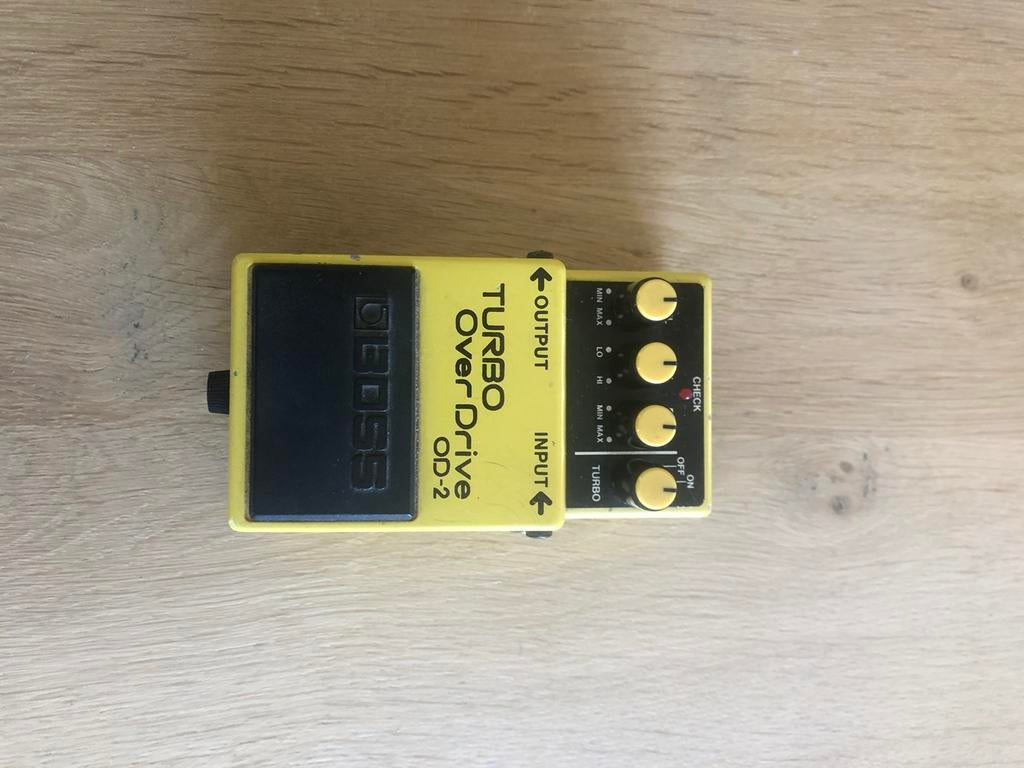 Boss OD-2 Turbo OverDrive, Muziek en Instrumenten, Effecten, Ophalen of Verzenden, Gebruikt, Distortion, Overdrive of Fuzz