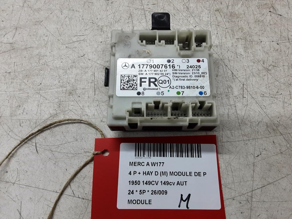 UNITE ELECTRONIQUE Mercedes-Benz A (177.0) (A1779007616), Autos : Pièces & Accessoires, Électronique & Câbles, Mercedes-Benz, Utilisé