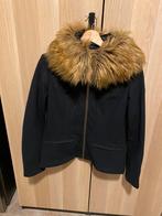 Donkerblauwe jas, Enlèvement, Porté, Taille 36 (S), Bleu