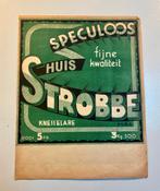 Etiket Speculoosdoos Huis Strobbe, Knesselare., Envoi