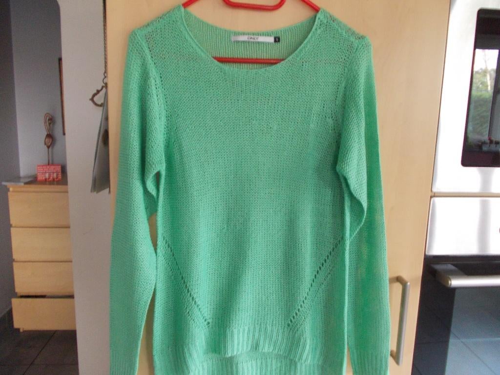 Pull ONLY.  maat 176 of SMALL., Zo goed als nieuw, Maat 36 (S), Groen, ONLY.