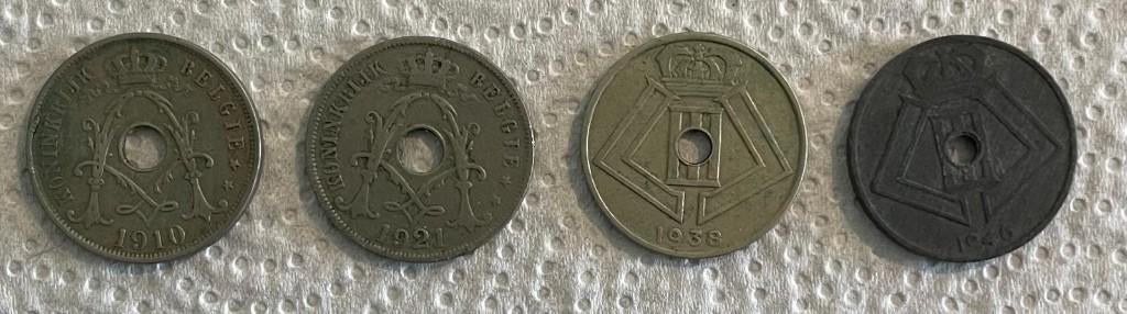 Munten 25 centimes, Enlèvement ou Envoi, Série