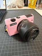 Canon EOS M200-body - zwart + EF-M 15-45mm-lens, Canon, Moins de 4 fois, Enlèvement, Utilisé