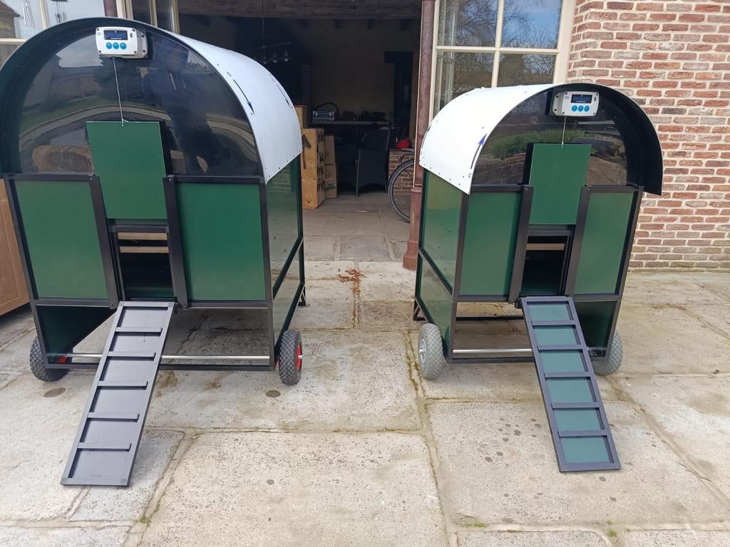 Calimero kippenhok Large  met automatische Deuropener, Ophalen