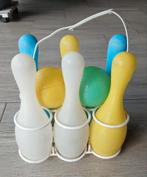 Jeux de quilles pour enfants, Enlèvement