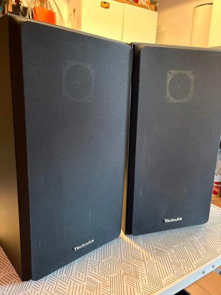 Enceintes haut-parleurs TECHNICS ‘90 fonctionnent super, TV, Hi-fi & Vidéo, Enceintes, Utilisé, Haut-parleurs Frontaux, Arrière ou Stéréo