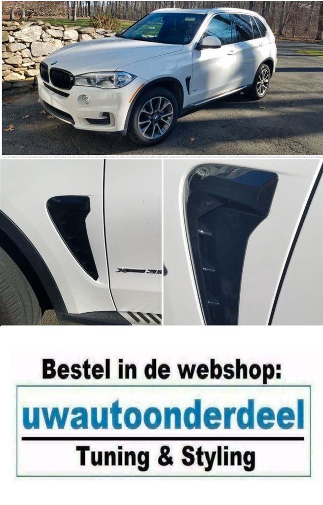 Zijscherm Canard Trim Wing Spoiler Zwart Voor Bmw X5 F15, Autos : Divers, Tuning & Styling, Envoi