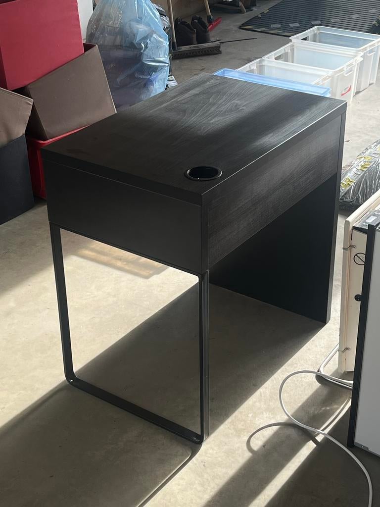 Ikea bureau zwart "Micke", Maison & Meubles, Comme neuf, IKEA, Moderne, Enlèvement